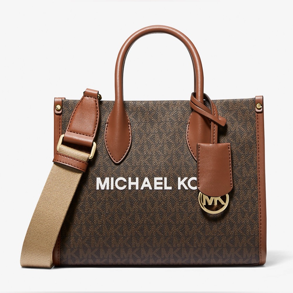 Michael Kors Mirella Small Signature Logo Crossbody Bag NWT - Picture 2 of 6